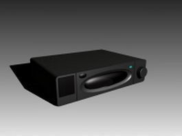 CD player 3d model preview