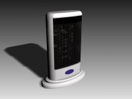 Electric radiative space heater 3d model preview