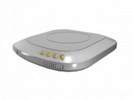 Portable induction cooker 3d model preview