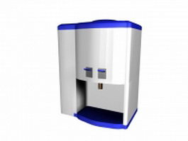 Mini water dispenser 3d model preview