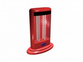 Portable space heater 3d model preview