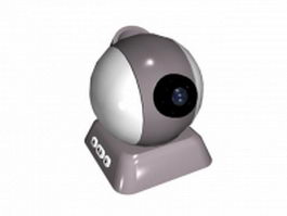 Computer webcam 3d model preview
