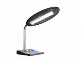 Retro desk lamp 3d model preview