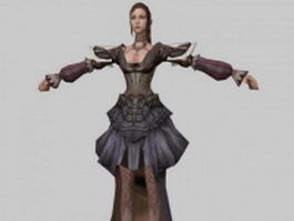 Meri Rig Mermaid Rig 3d model Maya files free download - CadNav