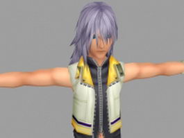 Cool fantasy guy 3d model preview