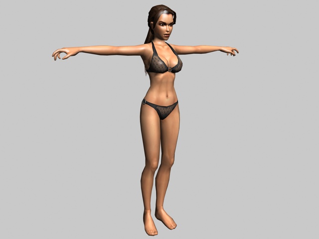 Underwear 3D Models - Renderbot 3D Human