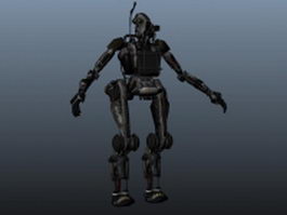 Titan robot 3d model preview