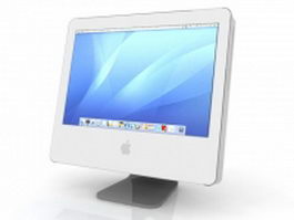 Apple monitor iMac G5 3d model preview