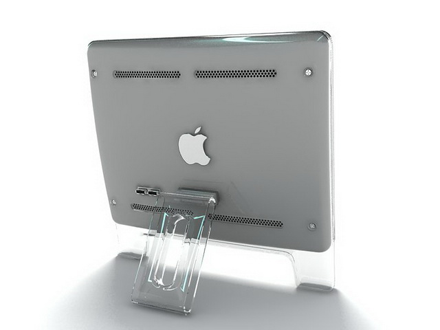 Mac monitor 3d rendering