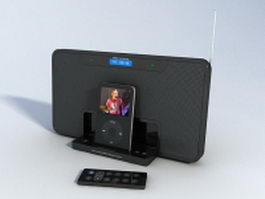 Altec Lansing iM600 speaker system 3d preview