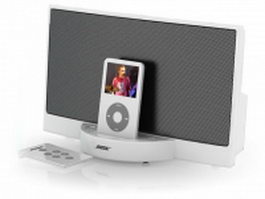 Bose sounddock digital music system 3d preview
