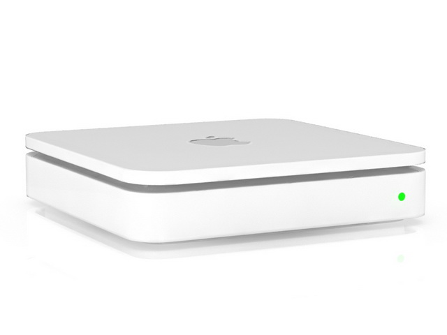 Apple AirPort Extreme 3d rendering