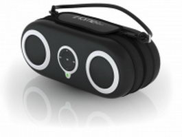 iHome IH19 portable iPod stereo sports case 3d preview