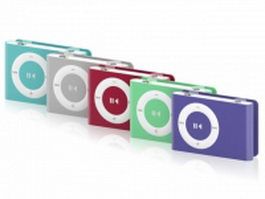 iPod Shuffle series 3d preview