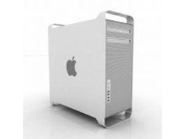 Mac Pro 3d model preview