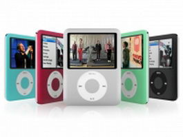 iPod Nano 3rd series 3d preview