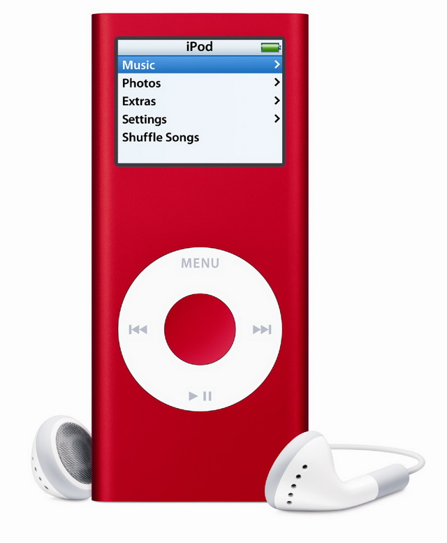 iPod Nano 3rd series 3d rendering