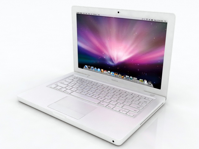 MacBook Pro 3d rendering