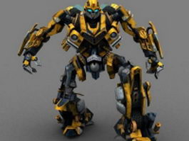 Autobot Bumblebee 3d model preview