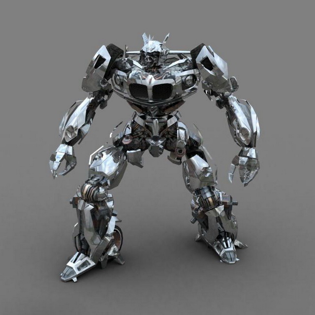 Autobot Jazz 3d rendering