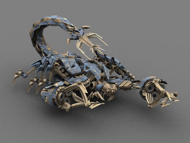 Decepticon Scorponok 3d rendering