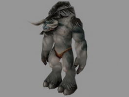 Tauren male WoW 3d preview