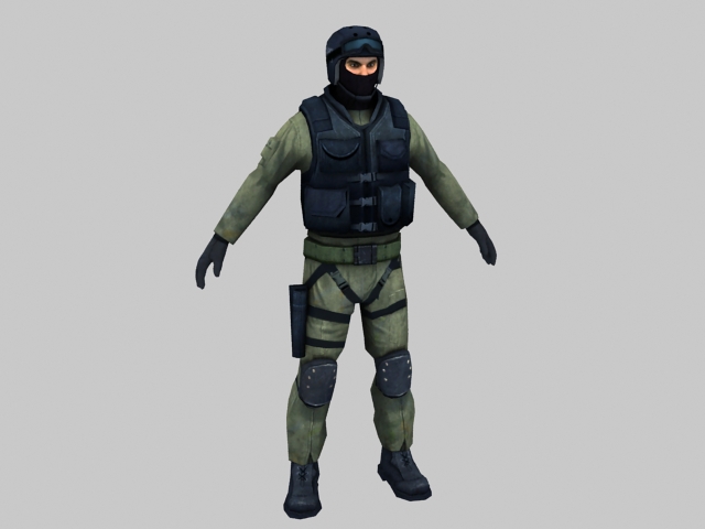 SWAT Police 3d model 3ds max files free download - CadNav