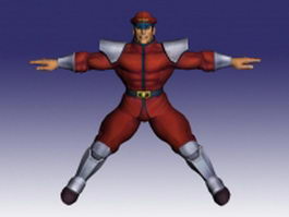 Street Fighter Blanka 3d model - CadNav