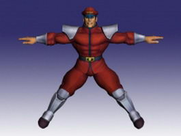 Vega - Street Fighter character 3d model - CadNav