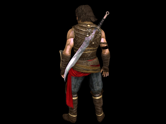 Prince of Persia 3d rendering