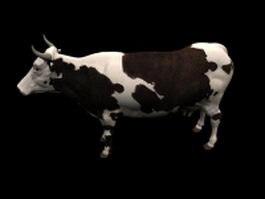 Cow 3d model preview