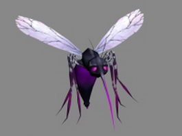 Monster mosquito 3d model preview