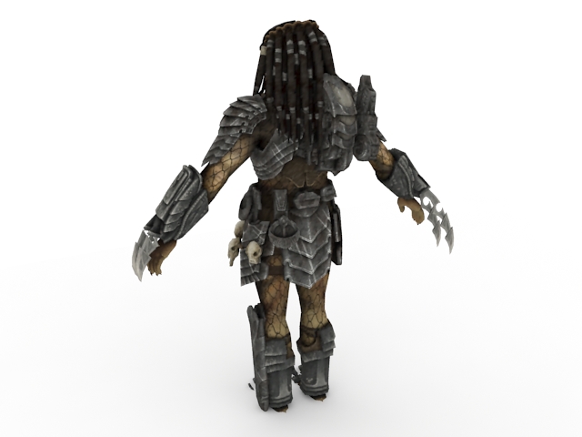 Celtic Predator 3d rendering