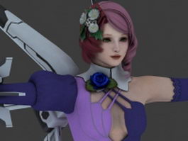Alisa in Tekken Tag Tournament 3d model preview
