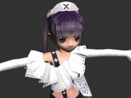 Anime characters 3d model free download page 21 - CadNav