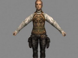 Balthier in Final Fantasy XII 3d preview