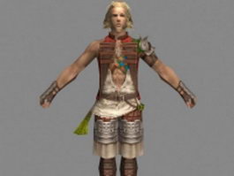 Basch fon Ronsenburg in Final Fantasy XII 3d preview