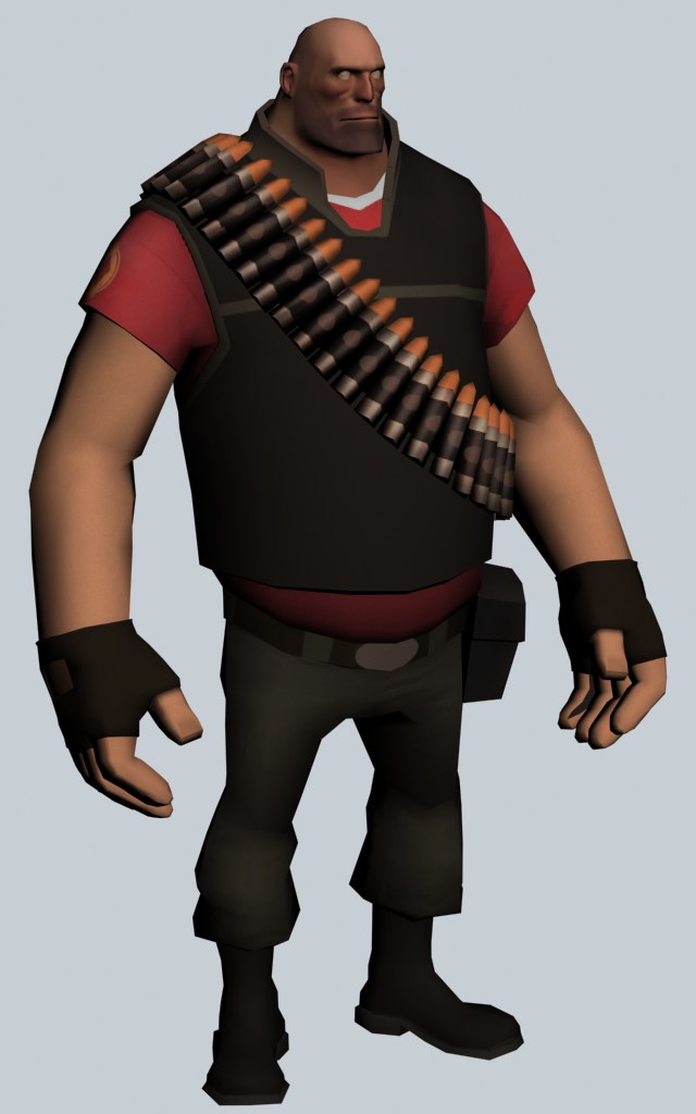 Tf2 Heavy Model Team Fortress 2 Robot Heavy Blue HLJ Tf2 Heavy Model Team Fortress 2 Robot Heavy Blue HLJ
