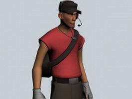 Alyx Vance - Half-Life character 3d model - CadNav
