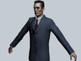 Gman (From Half-life Alyx) - Download Free 3D model by Sandy_boi