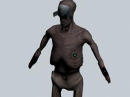 Stalker - Half-Life character 3d preview