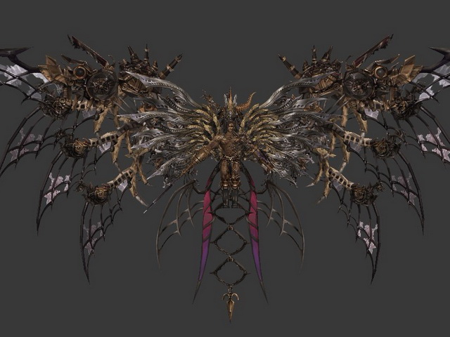 Undying - Final Fantasy XII 3d rendering