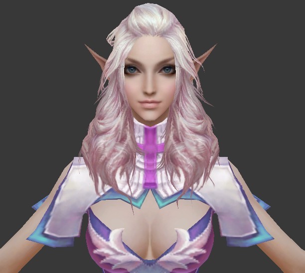 Female sorcerer 3d rendering