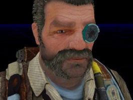 Whit Oliver - Bulletstorm character 3d model preview