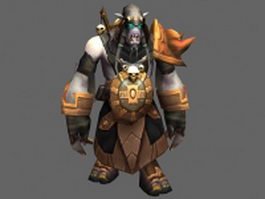 Akama  - WoW character 3d preview