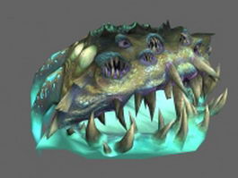 WoW aberration creature 3d model preview
