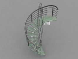 Balcony railing design 3d model 3dsMax,3ds,AutoCAD files free download ...