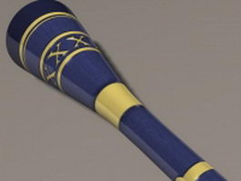 Lance of the moon 3d model preview