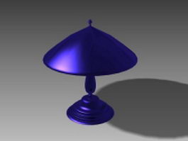 Umbrella table lights 3d model preview