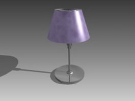 Modern table lamp 3d model preview